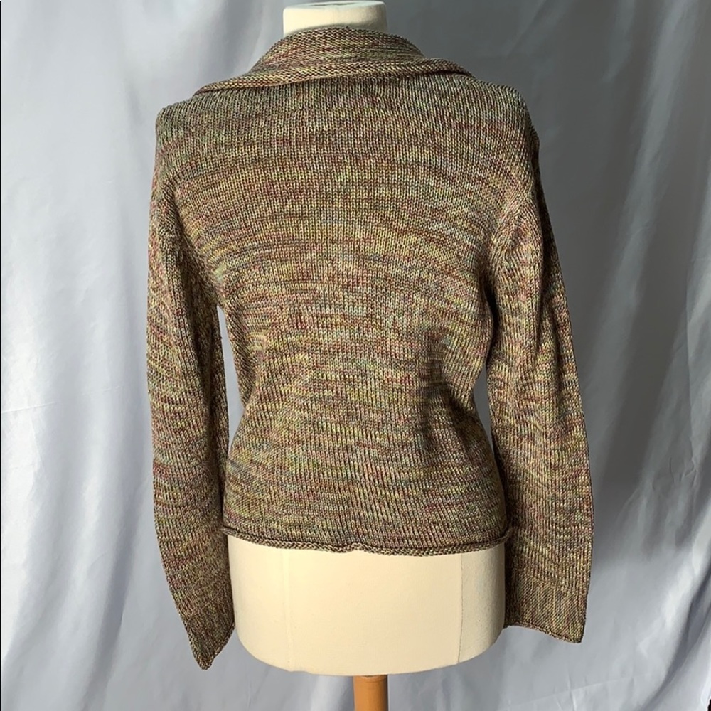 Beyond Threads 100% Cotton Sweater Size L - image 3